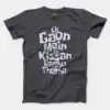 Ek Gaon Mein Ek Kissan Raghu Thatha Men/Unisex T-Shirt in Heather Dark Grey Color