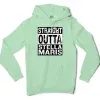 Straight Outta Stella Maris Men/Unisex Hoodie in Mint Color