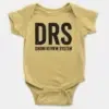 Drs - Dhoni Review System Short Sleeve Baby Onesie in Butter Color