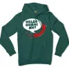 Hello Dubai Ah? Men/Unisex Hoodie in Alpine Green Color