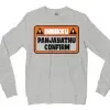 Innikku Panjayathu Confirm Men/Unisex Long Sleeve Sweatshirt in Ash Color