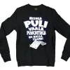 Neenga Puli Vaala Pudichitinga Mr Nalla Thambi Men/Unisex Long Sleeve T-Shirt in Black Color