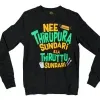 Nee Thirupura Sundari Illa Thiruttu Sundari Men/Unisex Long Sleeve T-Shirt in Black Color