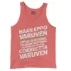 Naan Eppo Varuven, Eppadi Varuvennu, Yaarukum Theriyadhu Men/Unisex Tank Top in Bright Salmon Color