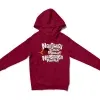 Naadhari Thanam Pannalum Naasookka Pananum Unisex Youth Hoodie in Cardinal Red Color