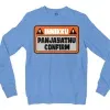 Innikku Panjayathu Confirm Men/Unisex Long Sleeve T-Shirt in Carolina Blue Color