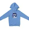 Peasama Poriya Ila Vaaikula Kathiya Vitu Aatava Unisex Youth Hoodie in Carolina Blue Color