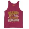 Naanum Evvelo Naal Dhan Nallavanaave Nadikardhu Men/Unisex Tank Top in Crimson Color