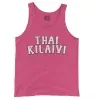 Thai Kilaivi Men/Unisex Tank Top in Crunchberry Color