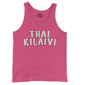 Thai Kilaivi Men/Unisex Tank Top in Crunchberry Color
