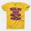 Varalaru Migam Mukiyam Amaichare Men/Unisex T-Shirt in Daisy Color