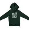 Naan Eppo Varuven, Eppadi Varuvennu, Yaarukum Theriyadhu Unisex Youth Hoodie in Forest Green Color