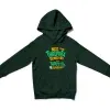 Nee Thirupura Sundari Illa Thiruttu Sundari Unisex Youth Hoodie in Forest Green Color