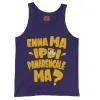 Enna Ma Ipdi Panarengale Ma Men/Unisex Tank Top in Grape Color