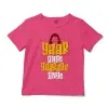 Yaar Ange Yaarada Ange Unisex Toddler T-Shirt in Hot Pink Color