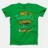Nee Thirupura Sundari Illa Thiruttu Sundari Men/Unisex T-Shirt in Irish Green Color