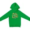 Poda En Chipsu Unisex Youth Hoodie in Irish Green Color