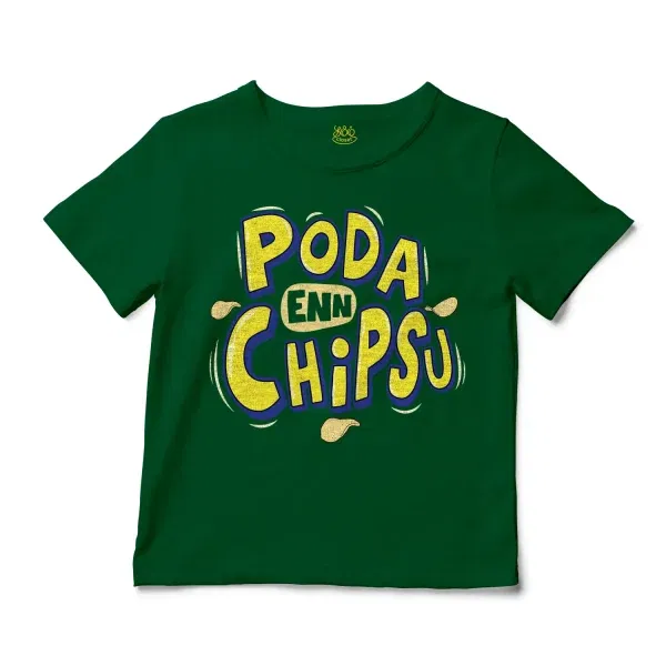 Poda En Chipsu Unisex Toddler T-Shirt In Kelly Color