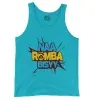 Naa Romba Bisyy Men/Unisex Tank Top in Lagoon Color