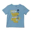 Shut Up Your Bloody Mouth Unisex Toddler T-Shirt in Light Blue Color