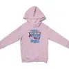 Vita Kirukan Aakiruvanga Pola Iruku Unisex Youth Hoodie in Light Pink Color