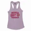 Neenga Shut Up Pannunga Women's Racerback Tank in Lilac Color