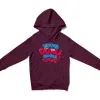 Innuma Indha Ooru Namala Nambudhu Unisex Youth Hoodie in Maroon Color