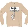 Dubai Kuruku Sandhu Men/Unisex Long Sleeve T-Shirt in Natural Color