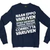 Naan Eppo Varuven, Eppadi Varuvennu, Yaarukum Theriyadhu Men/Unisex Long Sleeve Sweatshirt in Navy Color