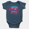 Innuma Indha Ooru Namala Nambudhu Short Sleeve Baby Onesie in Navy Color