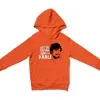 Ketta Payyan Sir Indha Kaali Unisex Youth Hoodie in Orange Color