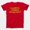 Ennamaa Kannu Sowkkiyamaa Men/Unisex T-Shirt in Red Color