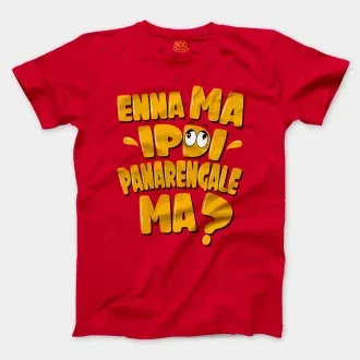 Enna Ma Ipdi Panarengale Ma Men/Unisex T-Shirt in Red Color