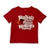 Naadhari Thanam Pannalum Naasookka Pananum Unisex Toddler T-Shirt in Red Color