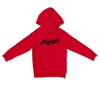 Maghizchi (Black) Unisex Youth Hoodie in Red Color