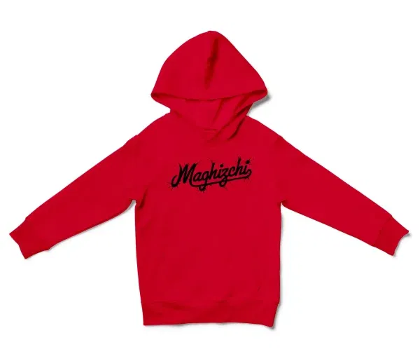 Maghizchi (Black) Unisex Youth Hoodie In Red Color