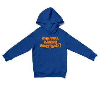 Ennamaa Kannu Sowkkiyamaa Unisex Youth Hoodie in Royal Color