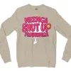 Neenga Shut Up Pannunga Men/Unisex Long Sleeve T-Shirt in Sand Color