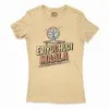 Eriyudhudi Maala Women's T-Shirt in Solid Banana Cream Color