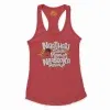 Naadhari Thanam Pannalum Naasookka Pananum Women's Racerback Tank in Solid Red Color