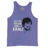 Ketta Payyan Sir Indha Kaali Men/Unisex Tank Top in Violet Color
