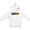 Cornpuff Unisex Youth Hoodie in White Color