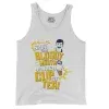 Shut Up Your Bloody Mouth Men/Unisex Tank Top in White Color