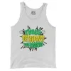 Evalo Distarpance You Raascal Men/Unisex Tank Top in White Color