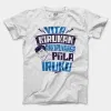 Vita Kirukan Aakiruvanga Pola Iruku Men/Unisex T-Shirt in White Color