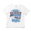 Vita Kirukan Aakiruvanga Pola Iruku Unisex Toddler T-Shirt in White Color